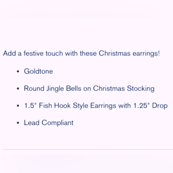 Jingle Bells Stocking Earrings - Picture 5 of 6